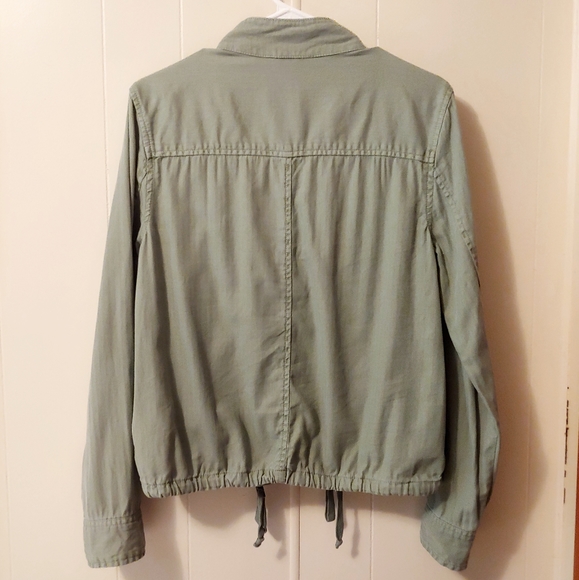 Sage Green Utility Jacket - Picture 3 of 7